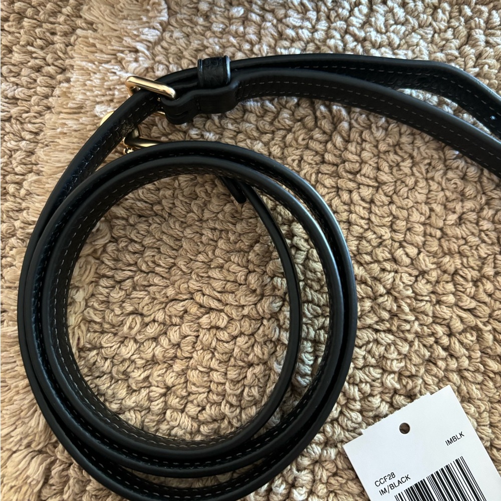 Coach Black Leather Signature Mini  Rowan Satchel - Picture 7 of 7